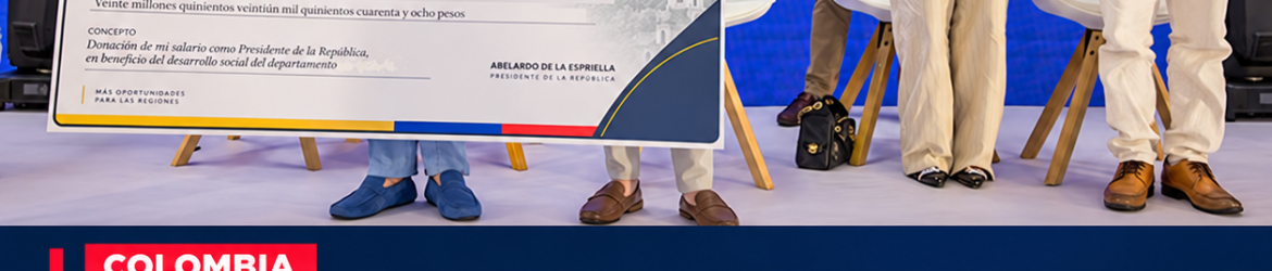 Donación presidencial para estudiantes y mujeres